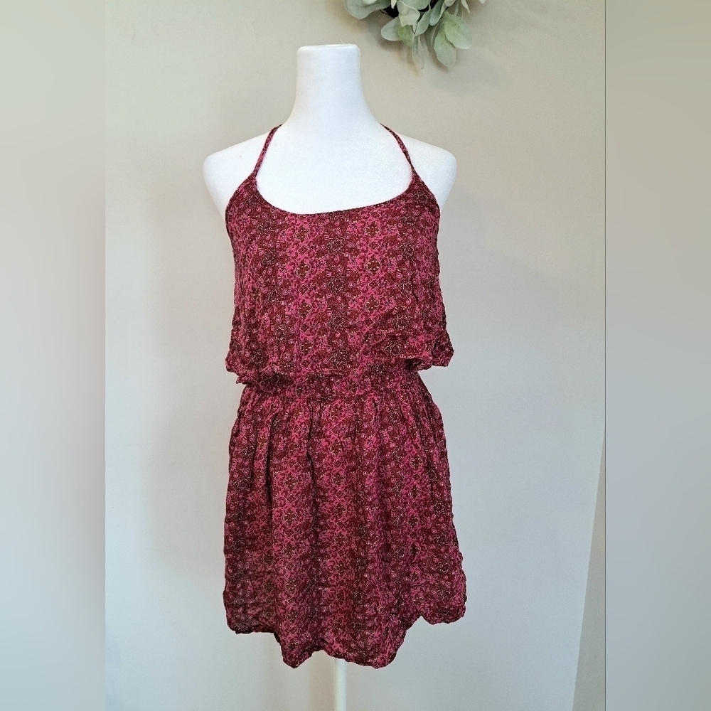 Hollister Pink Mini Dress Strappy Size XS